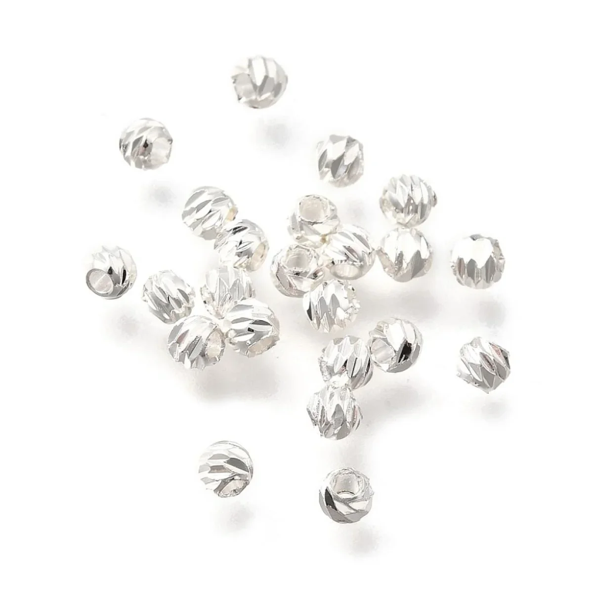 5pcs Silver 2.7mm