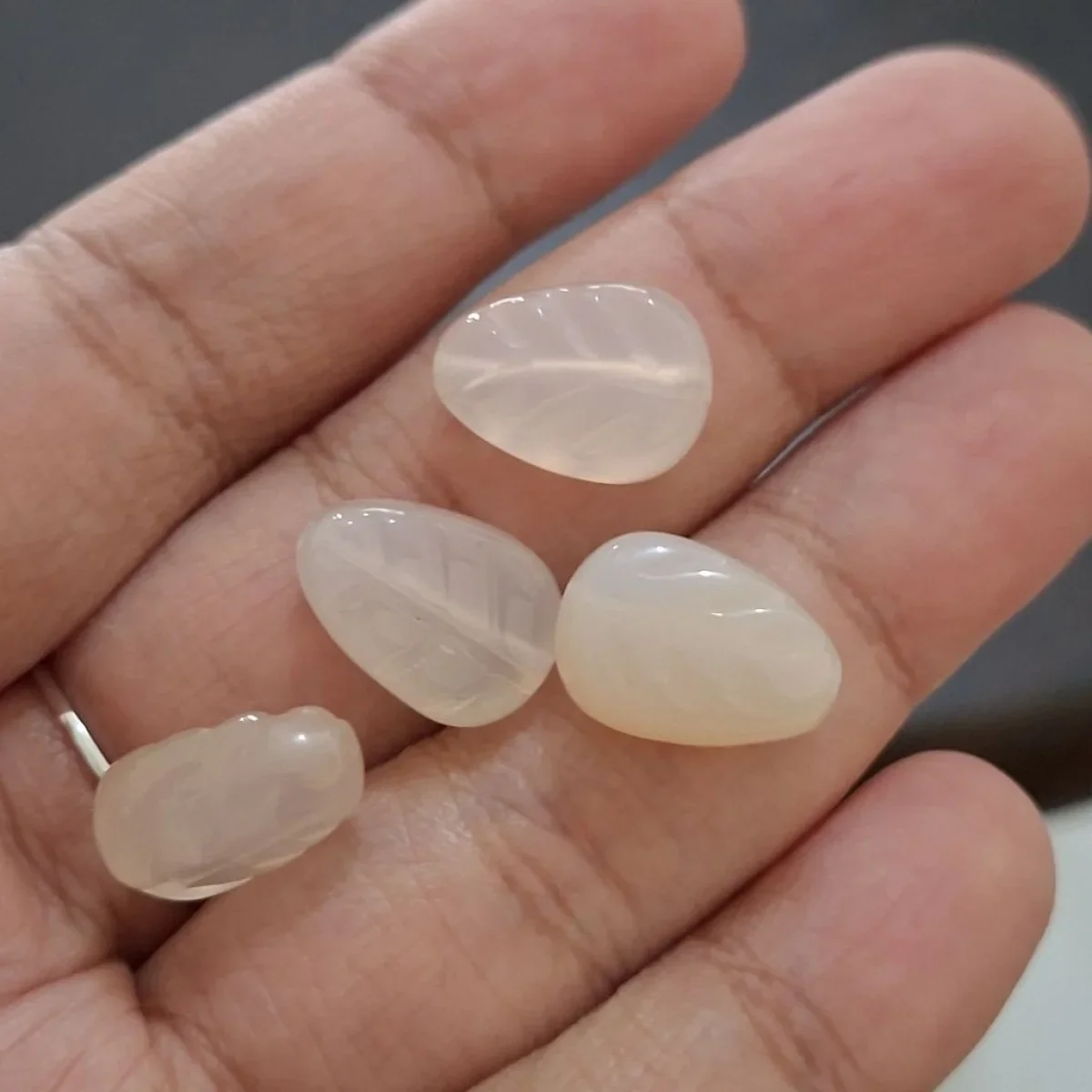 White agate