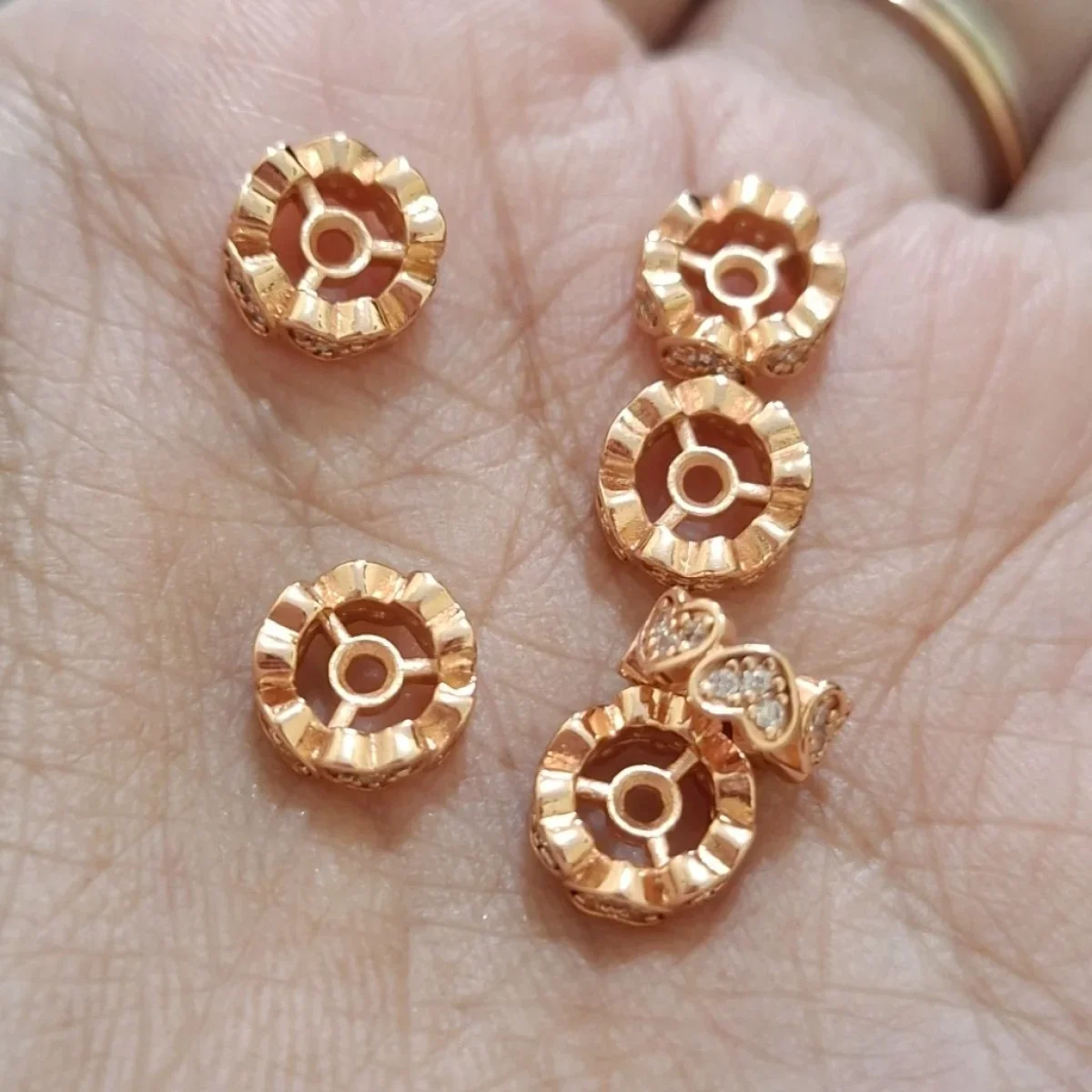 1pc Rosegold