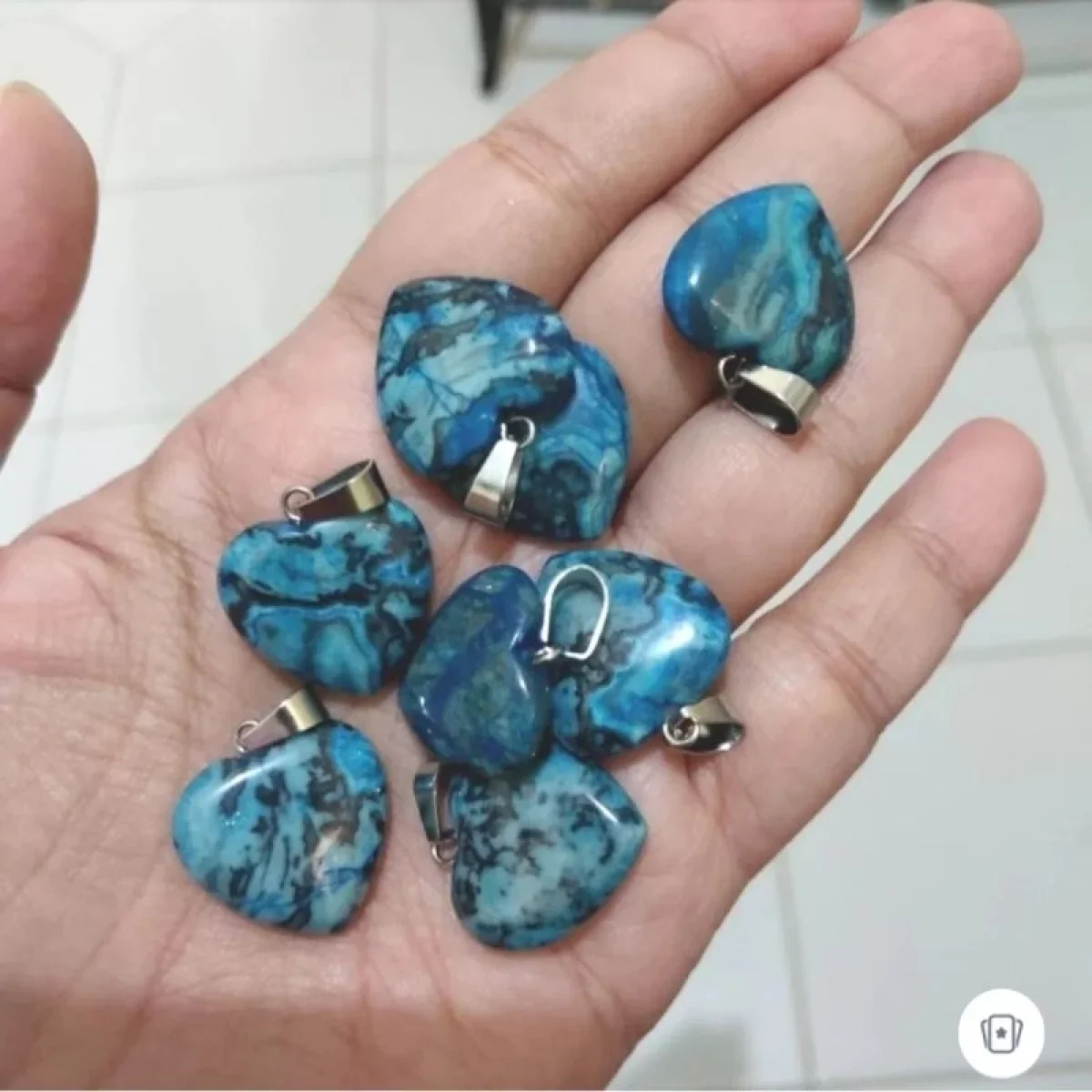 Blue jasper