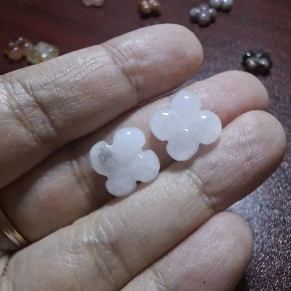 White agate