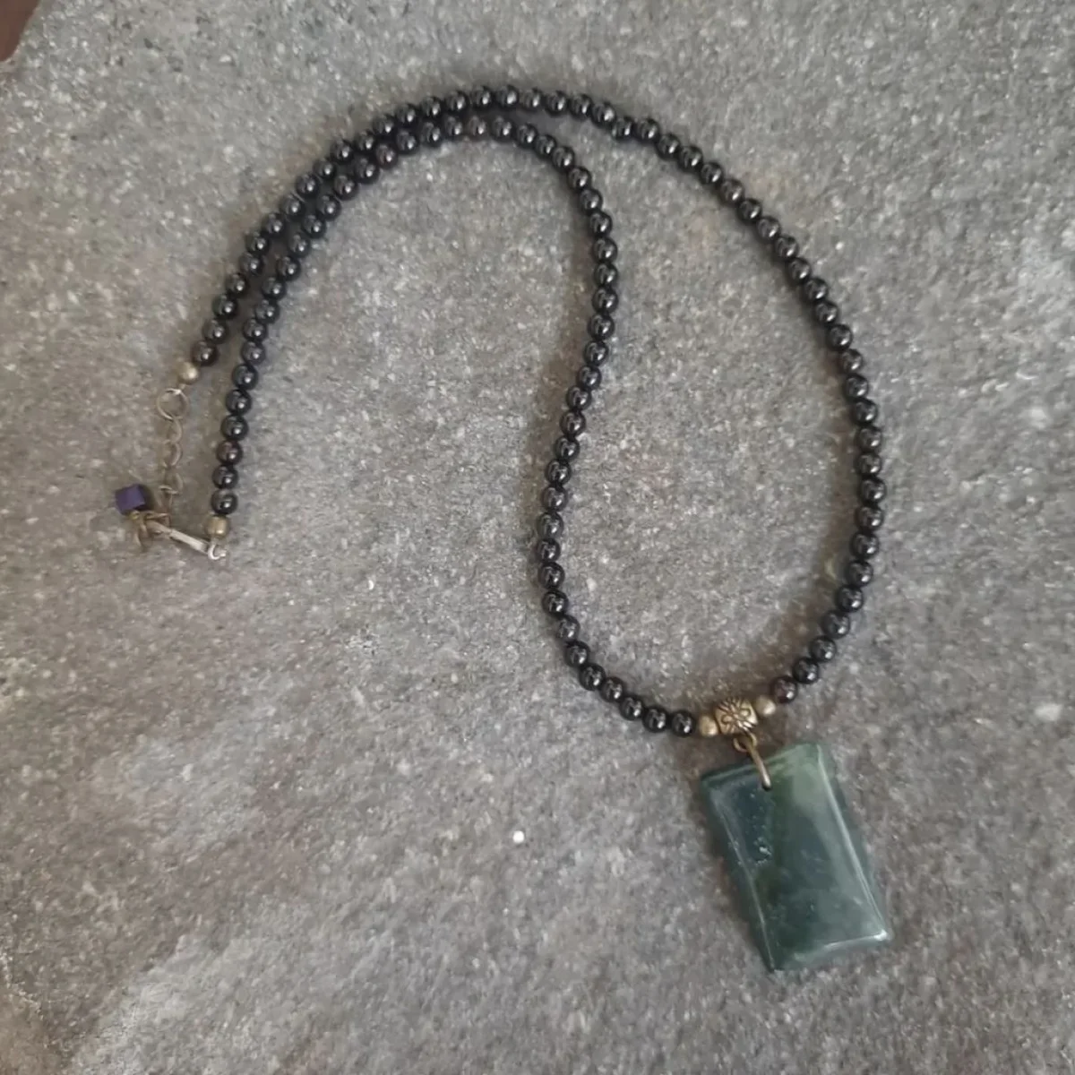 Deep moss agate