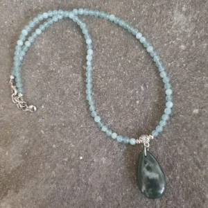 Drop Moss agate