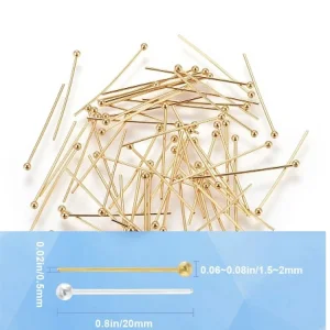 Brass Gold (10pcs)