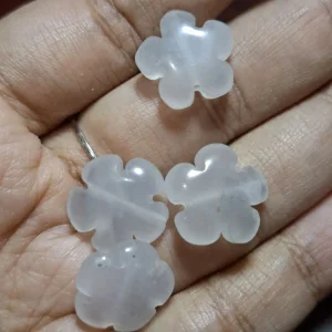 1pc white agate
