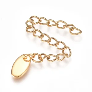Gold oval