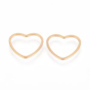 Gold 14x15.5x1mm
