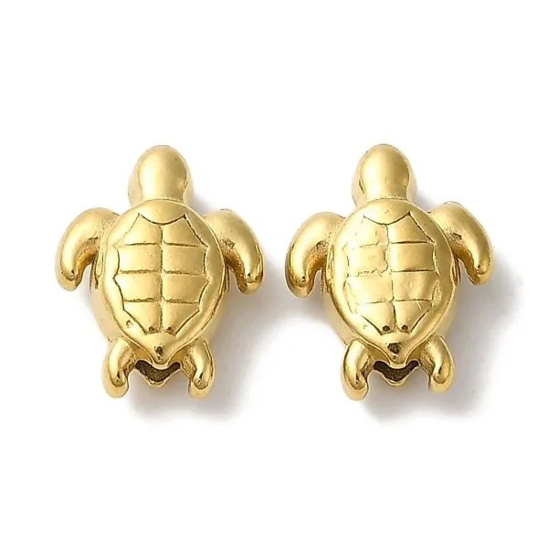 304 stainless steel tortoise beads | manik stainless kurakura