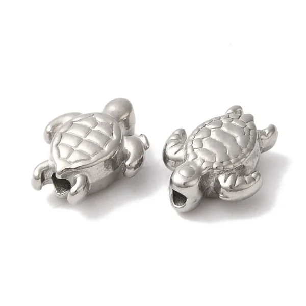 304 stainless steel tortoise beads | manik stainless kurakura