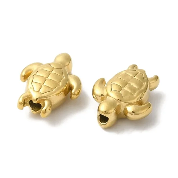 304 stainless steel tortoise beads | manik stainless kurakura