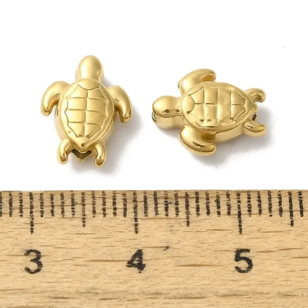 304 stainless steel tortoise beads | manik stainless kurakura