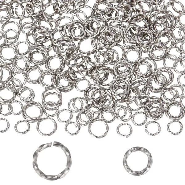 304 stainless steel twisted jump ring | ring O ulir stainless
