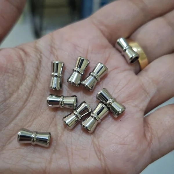 201 stainless steel column beads | manik stainless motif tabung