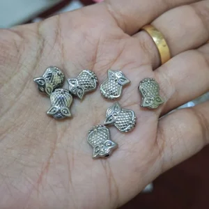 304 stainless steel owl beads | manik stainless Burung hantu