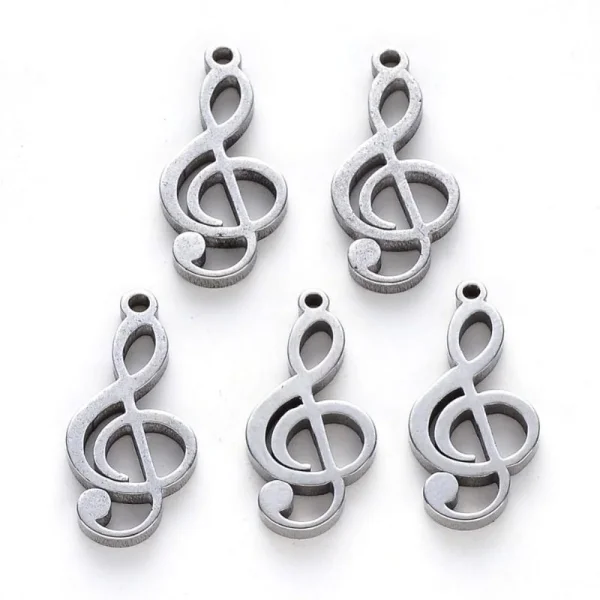 304 stainless steel mix shape charm connector (1pc)
