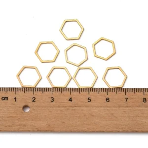 304 stainless steel linking ring hexagon shape