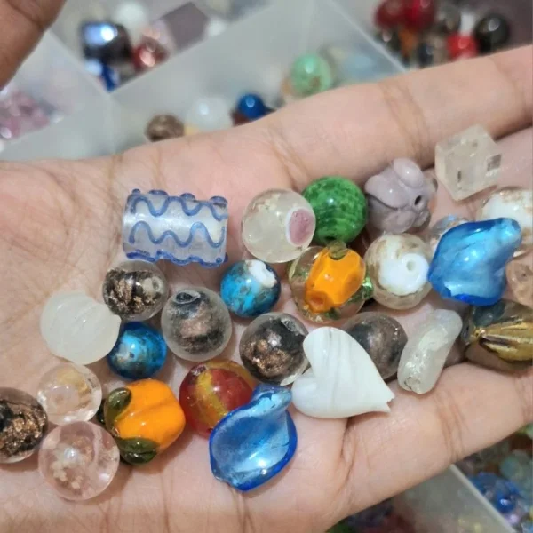 Lampwork glass premium beads V | manik kaca lampwork