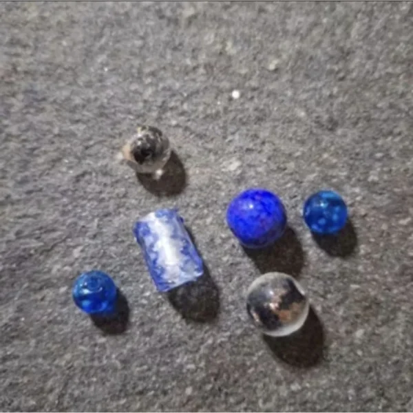 Lampwork glass premium beads V | manik kaca lampwork