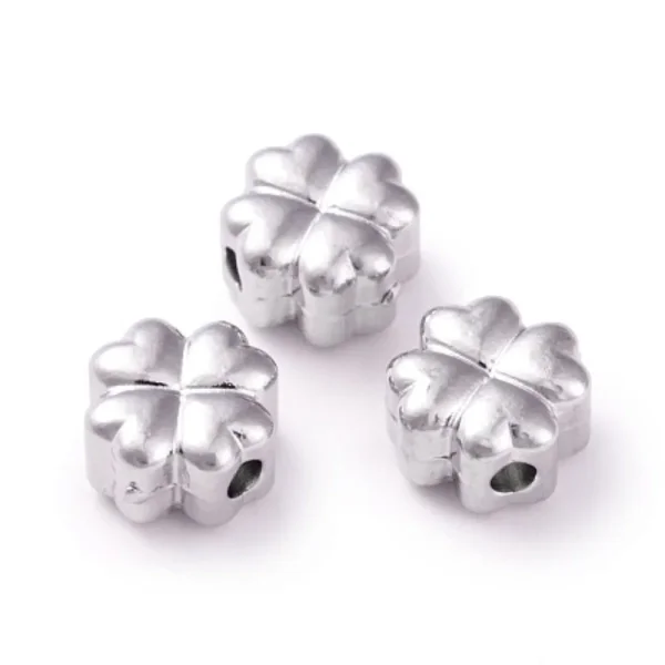 304 stainless steel clover beads