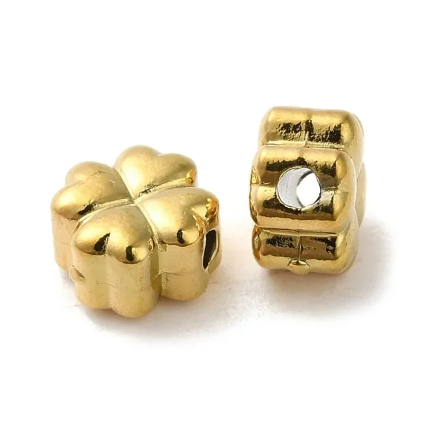 304 stainless steel clover beads