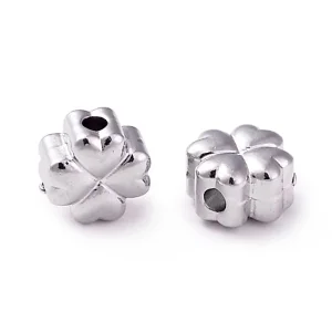 304 stainless steel clover beads