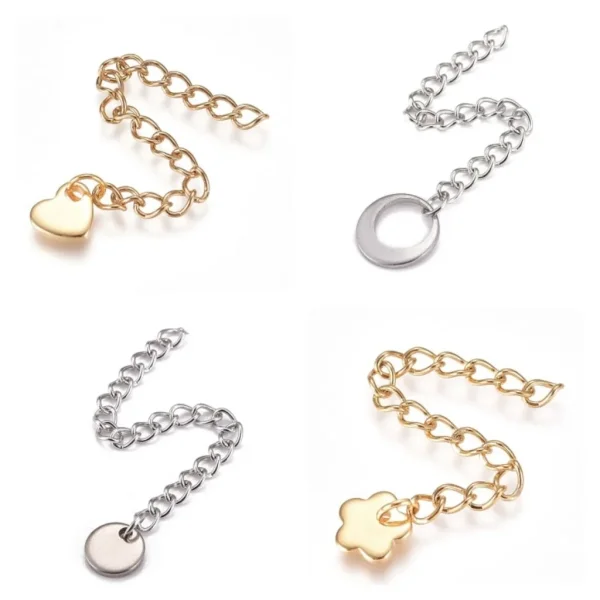 304 stainless steel curb chain extender link | rantai penyambung (harap deskripsi dibaca)