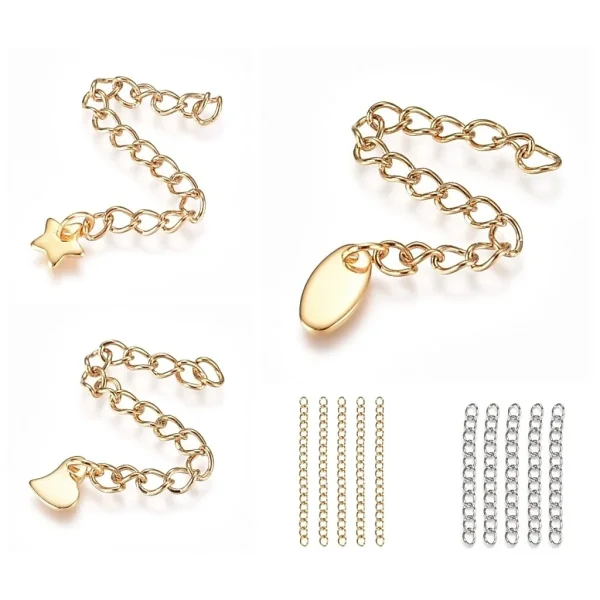 304 stainless steel curb chain extender link | rantai penyambung (harap deskripsi dibaca)