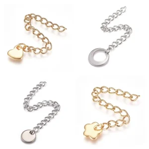 304 stainless steel curb chain extender link | rantai penyambung (harap deskripsi dibaca)