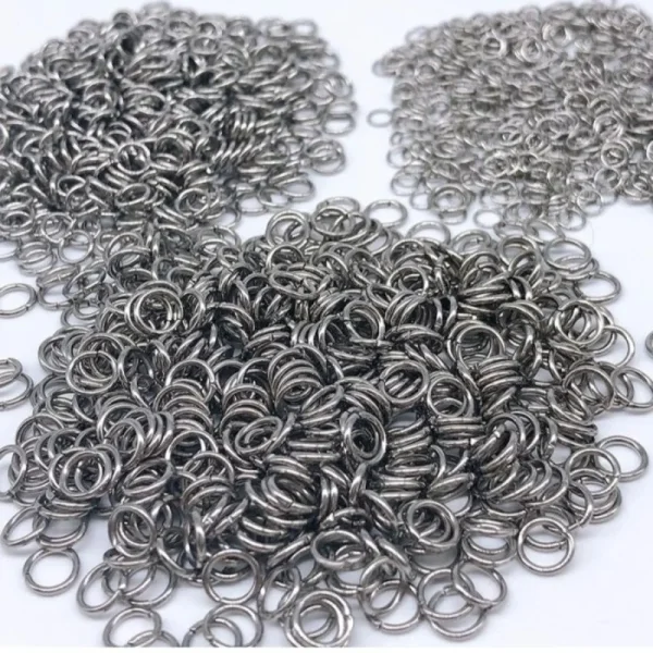 304 stainless steel open jump ring | Ring O stainless steel (harap membaca deskripsi)
