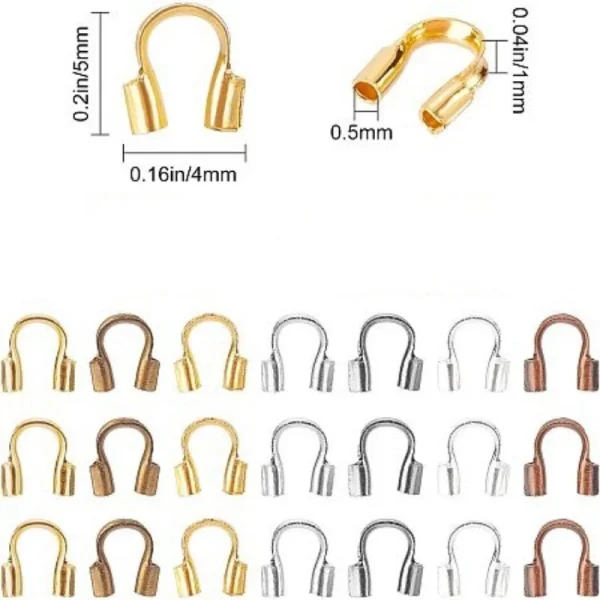 Metal alloy brass wire guardian | pelindung kawat gelang kalung