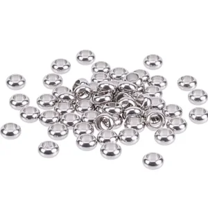 304 stainless steel rondelle beads | manik stainless rondel