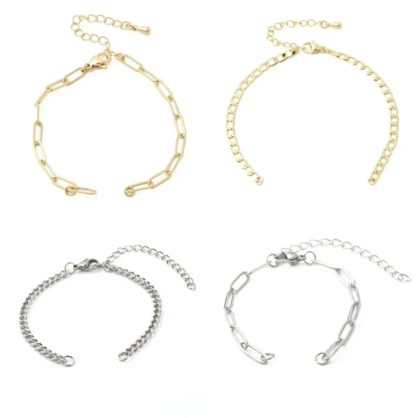 304 stainless steel bracelet making, real gold plated | DIY gelang stainless anti karat