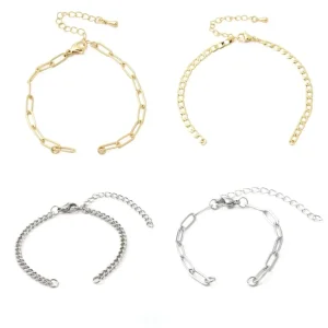 304 stainless steel bracelet making, real gold plated | DIY gelang stainless anti karat