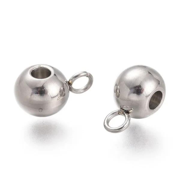 304 stainless steel hanger bail beads | manik stainless utk cantolan liontin