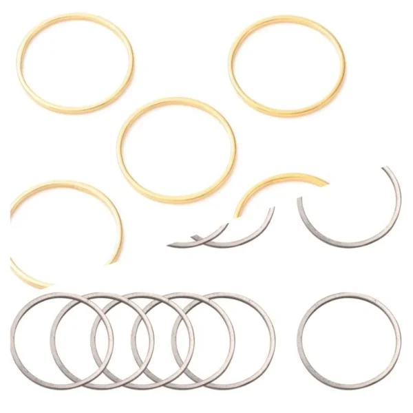 304 non tarnish stainless steel linking ring