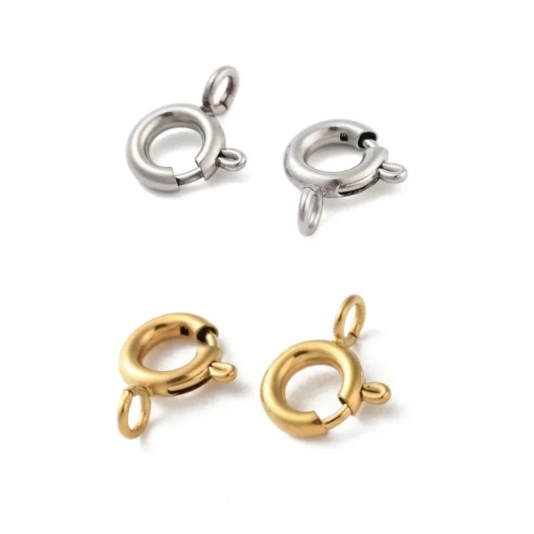 304 stainless steel spring clasp | kaitan gelang kalung