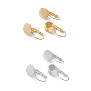 304 Stainless steel leverback earring pad | anting stainless