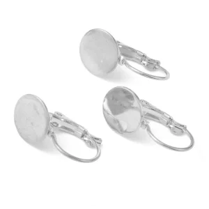 304 Stainless steel leverback earring pad | anting stainless