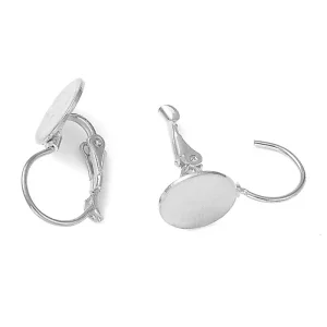 304 Stainless steel leverback earring pad | anting stainless
