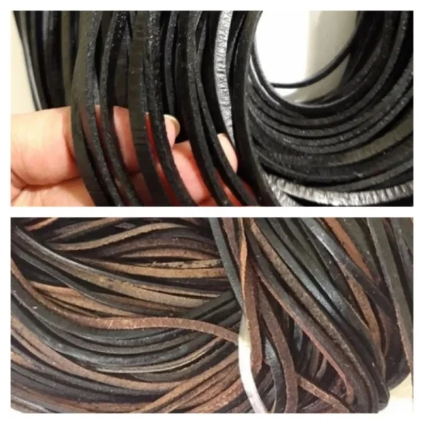 Genuine cowhide Leather Cord