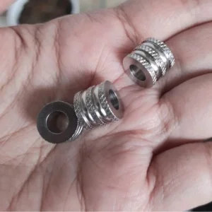 304 stainless steel column large hole big beads