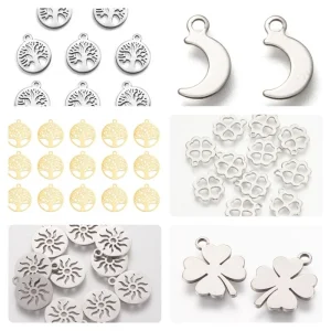 304 stainless steel charms (1pc)