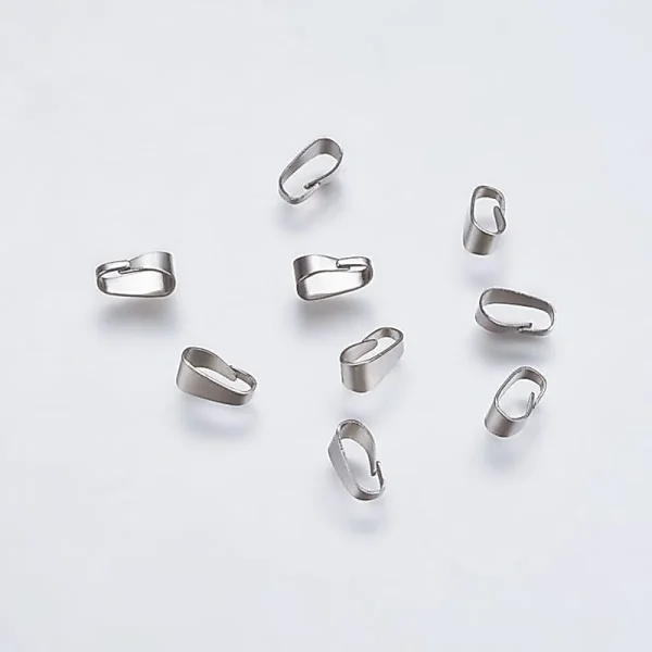 304 stainless steel snap on bails | gantungan liontin