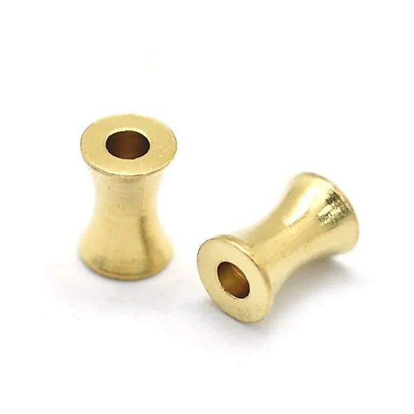 Brass raw uplated column beads | manik tembaga polos tanpa lapisan (1pc)