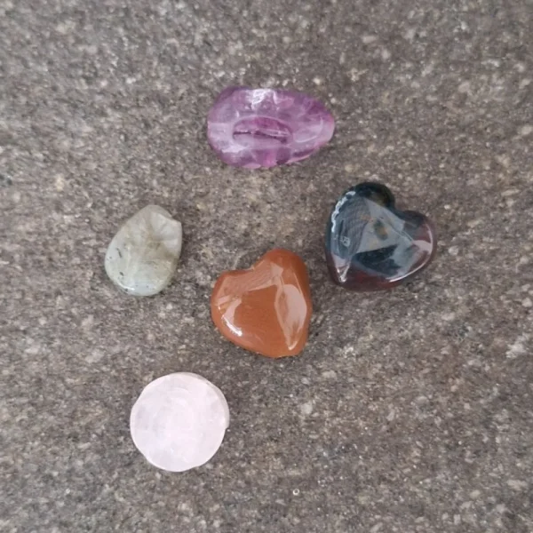 (CLEARANCE DEFECTS) Natural gemstone mix character spacer beads | manik pembatas batu alam defect