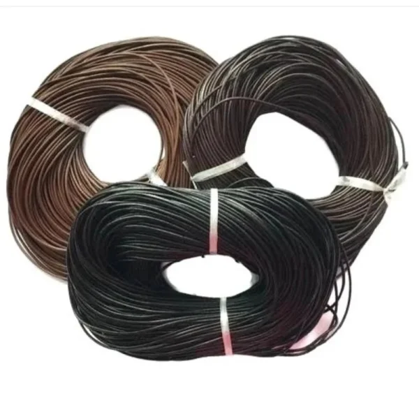 Cowhide Leather Cord 1mm | tali kulit asli
