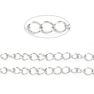 304 stainless steel curb chain extender chain