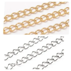 304 stainless steel curb chain extender chain