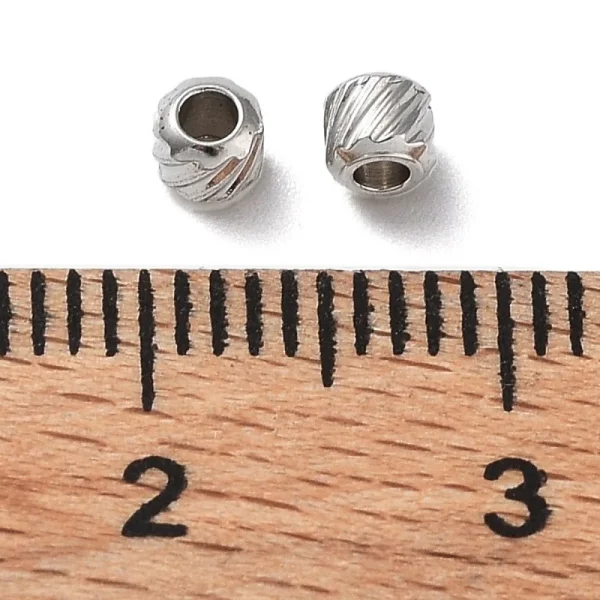 304 stainless steel rondelle small beads