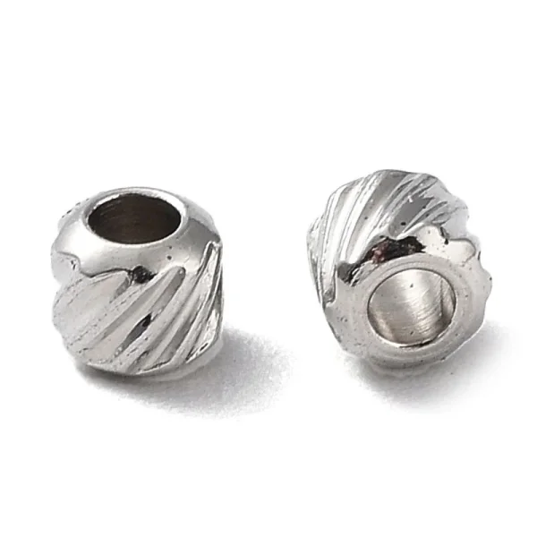304 stainless steel rondelle small beads